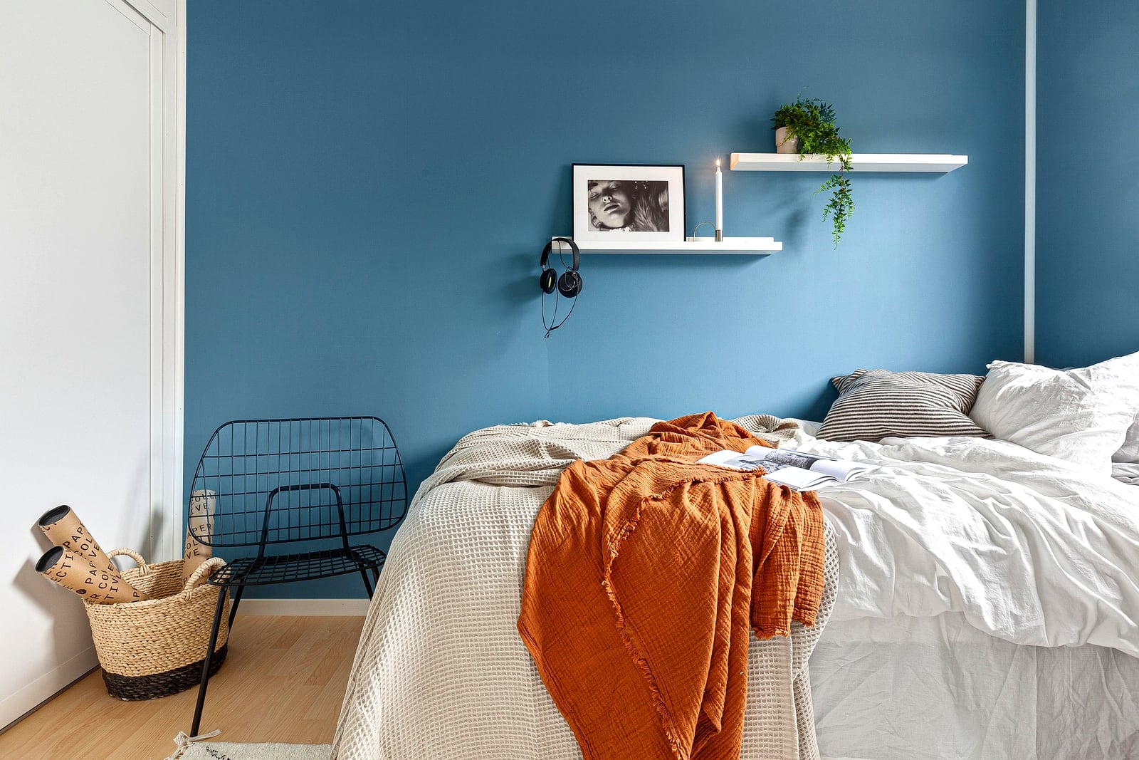 Furnished bedroom