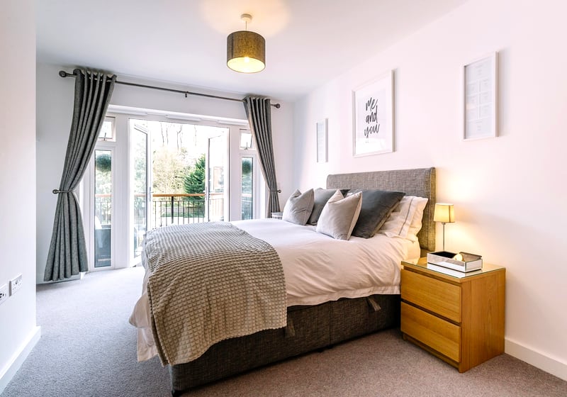 Furnished bedroom